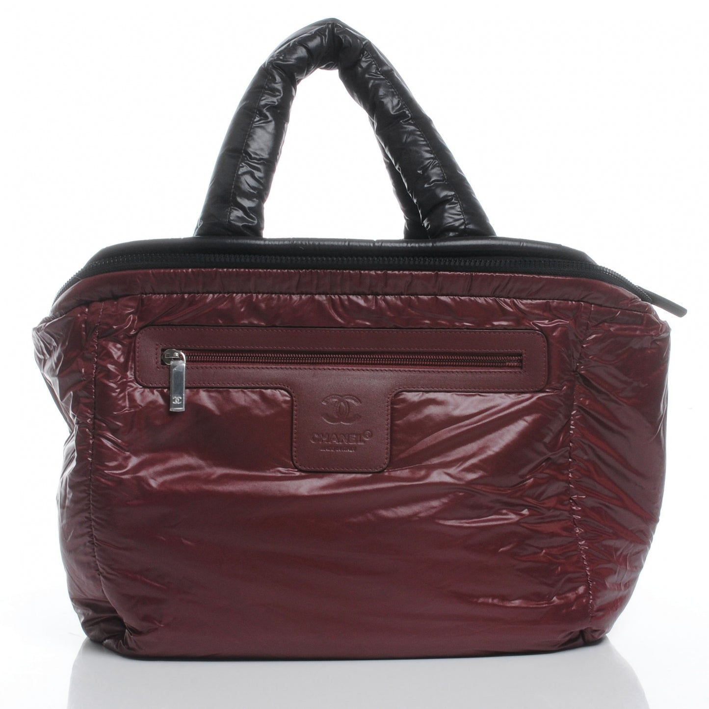 Lambskin Coco Cocoon Bowler Black