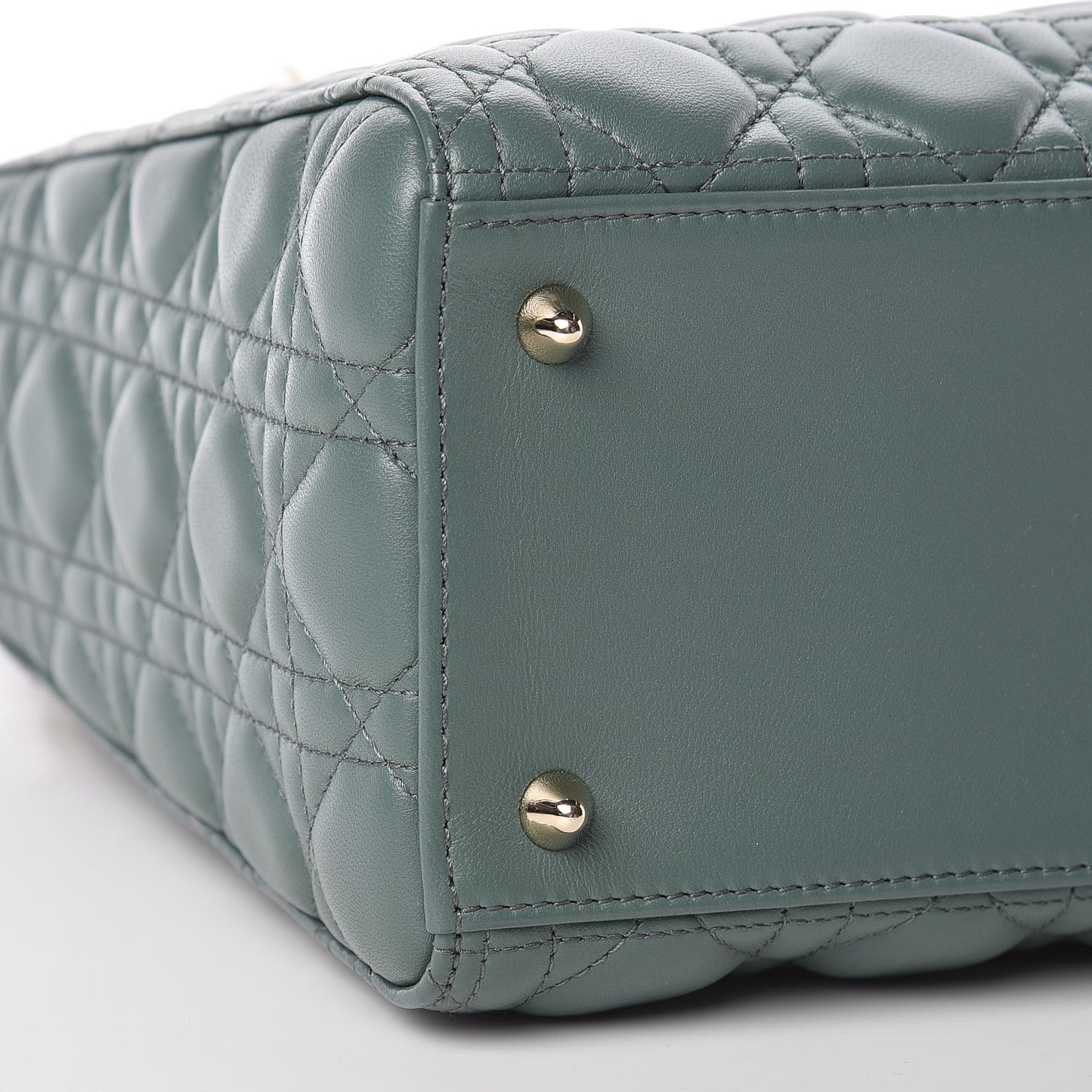 Lambskin Cannage Medium Lady Dior Orage