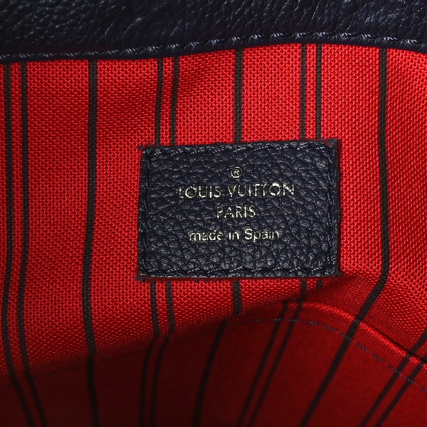 Louis Vuitton Empreinte Artsy MM Marine Rouge 6 of 8