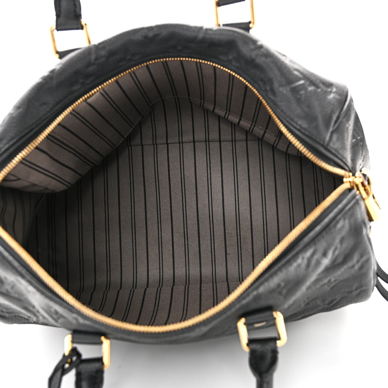 Louis Vuitton Empreinte Speedy Bandouliere 30 Black 5 of 9