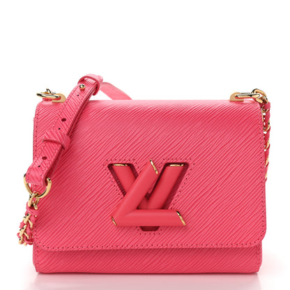 Louis Vuitton Epi Twist Shoulder Bag PM Dragon Fruit 3 of 10