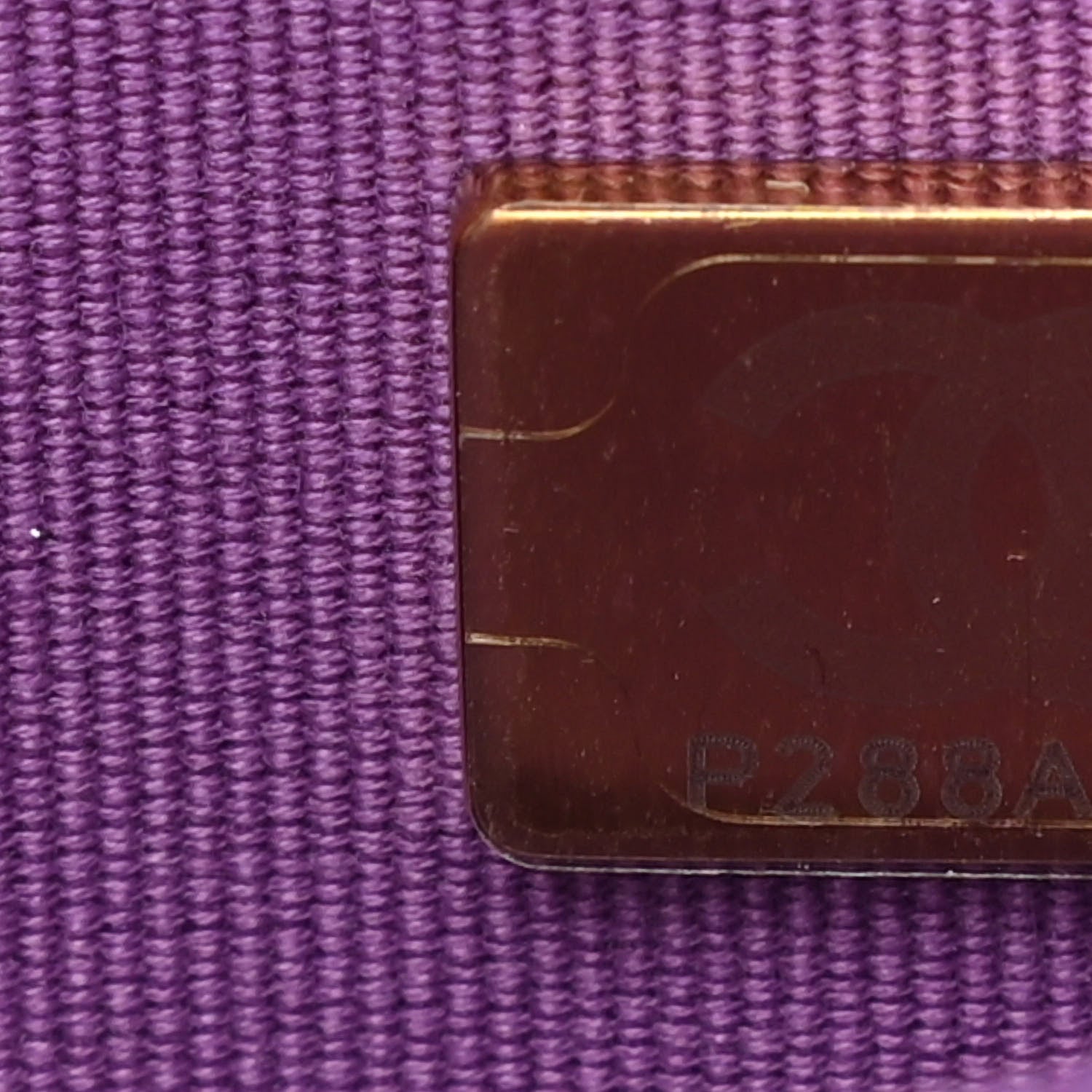 Chanel Lambskin Quilted Wallet On Chain WOC Purple 7 of 11