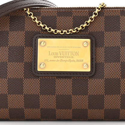 Louis Vuitton Damier Ebene Eva Clutch 7 of 9