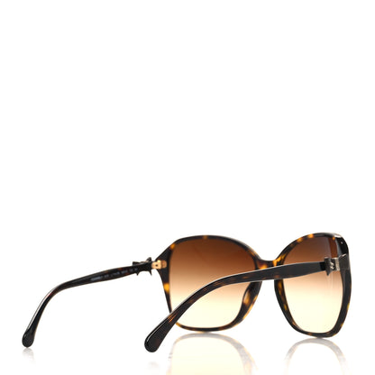 Chanel Acetate CC Bow Sunglasses 5205-A Tortoise 4 of 7
