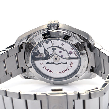 Omega Stainless Steel Diamond Mother of Pearl 39mm Seamaster Master Co-Axial Chronometer Aqua Terra Automatic Watch 231.10.39.21.55.002 4 of 5