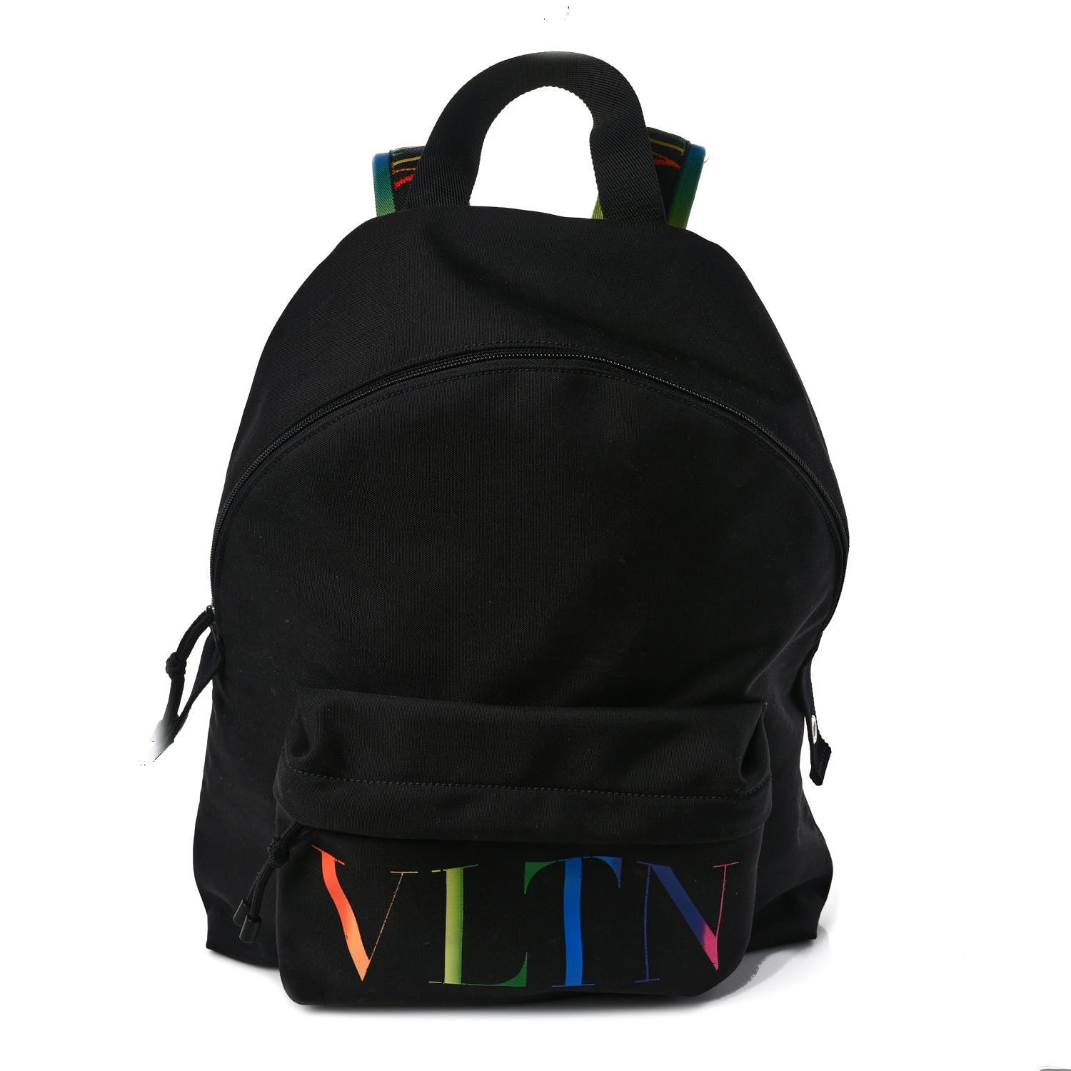 Valentino Garavani Nylon VLTN Times Backpack Black Multicolor 1 of 8