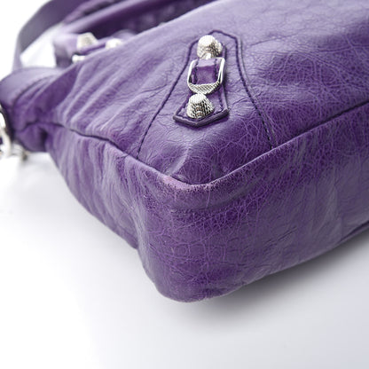 Balenciaga Agneau Giant 12 Silver Hardware Town Dark Violet 11 of 15