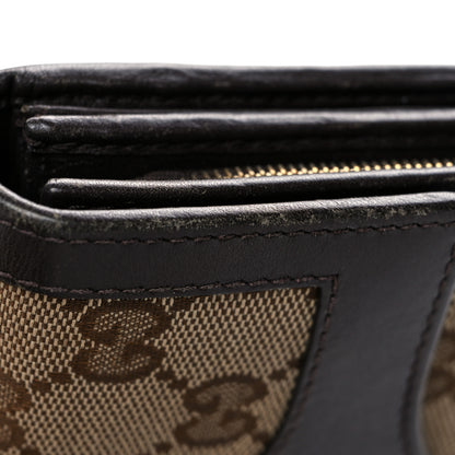 Gucci Monogram Margaux Calfskin Sukey Continental Wallet Beige Ebony Cocoa 12 of 13