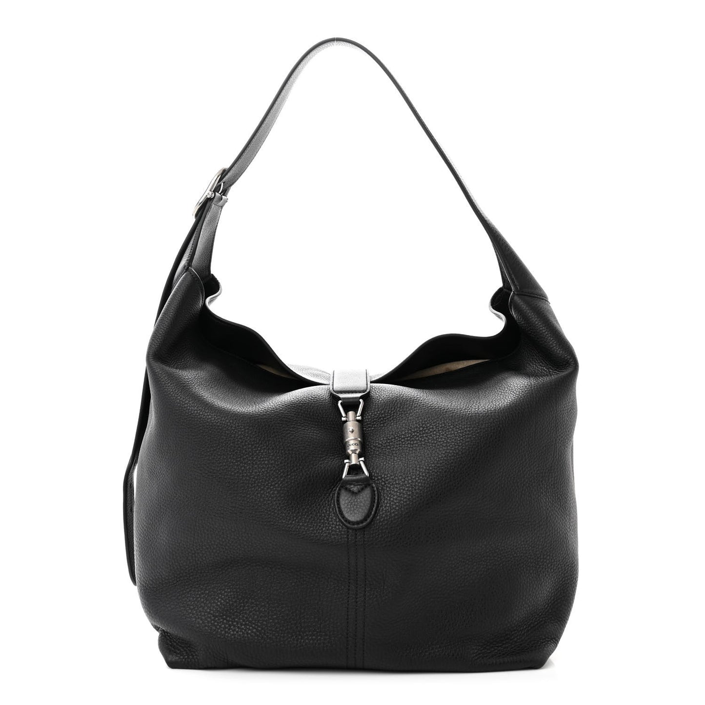 Amour Grane Calfskin Medium Jackie 1961 Crossbody Bag Black