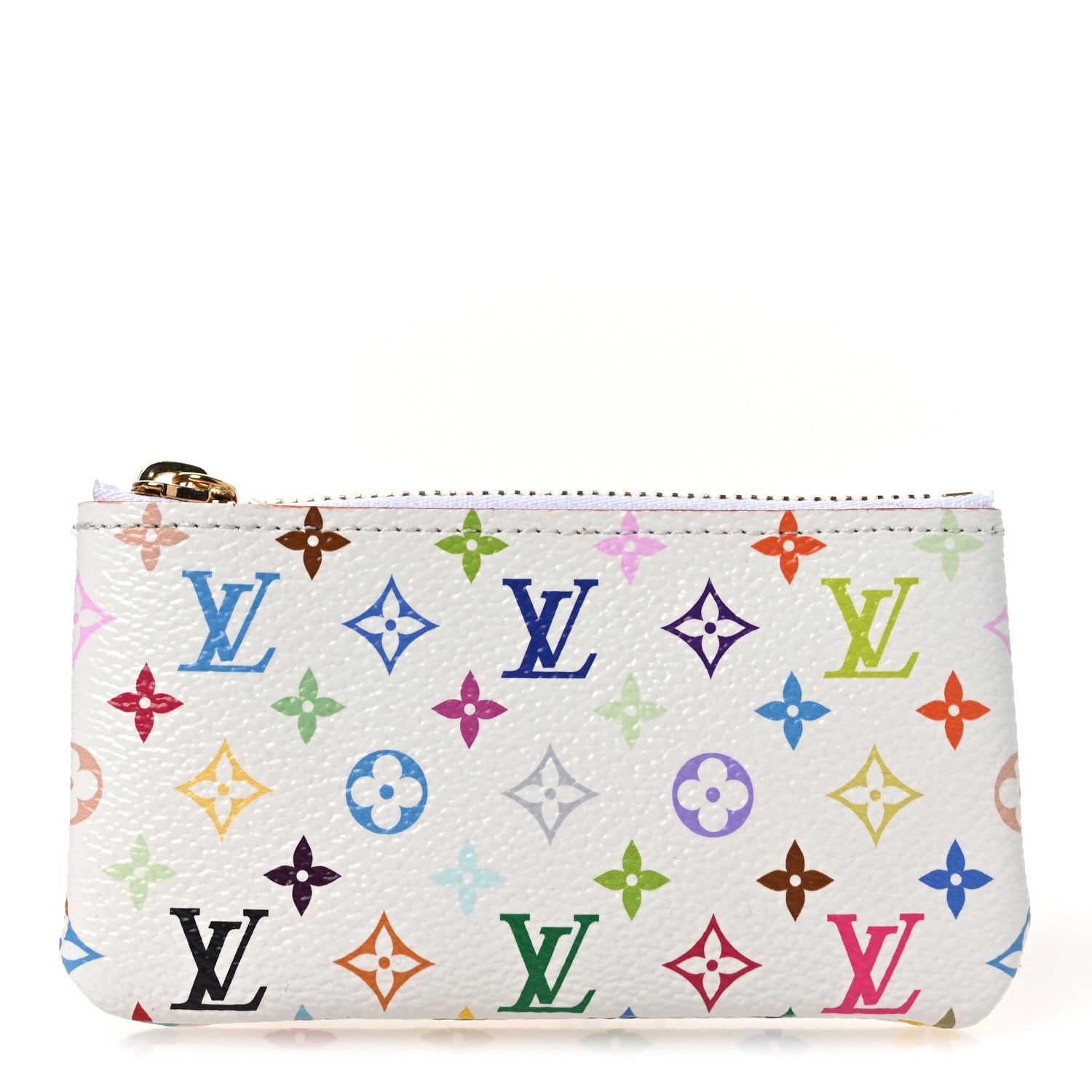 Louis Vuitton LV X TM Monogram Multicolor Key Pouch White 1 of 9