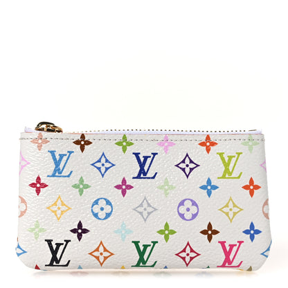 Louis Vuitton LV X TM Monogram Multicolor Key Pouch White 1 of 9