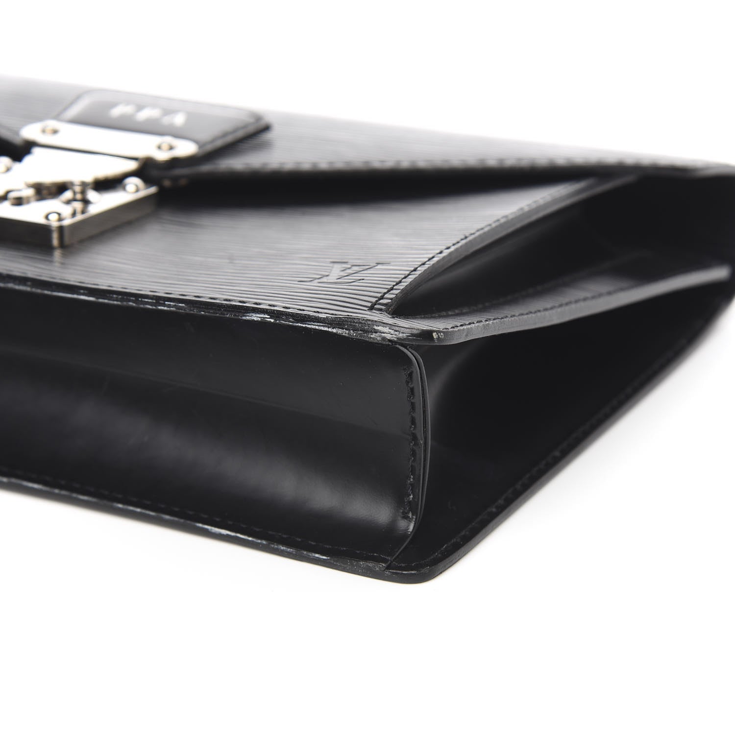 Louis Vuitton Epi Pochette Sellier Dragonne Clutch Black 8 of 9