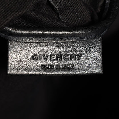 Givenchy Textured Coated Canvas Rottweiler Pint Large Antigona Tote Black 8 of 9