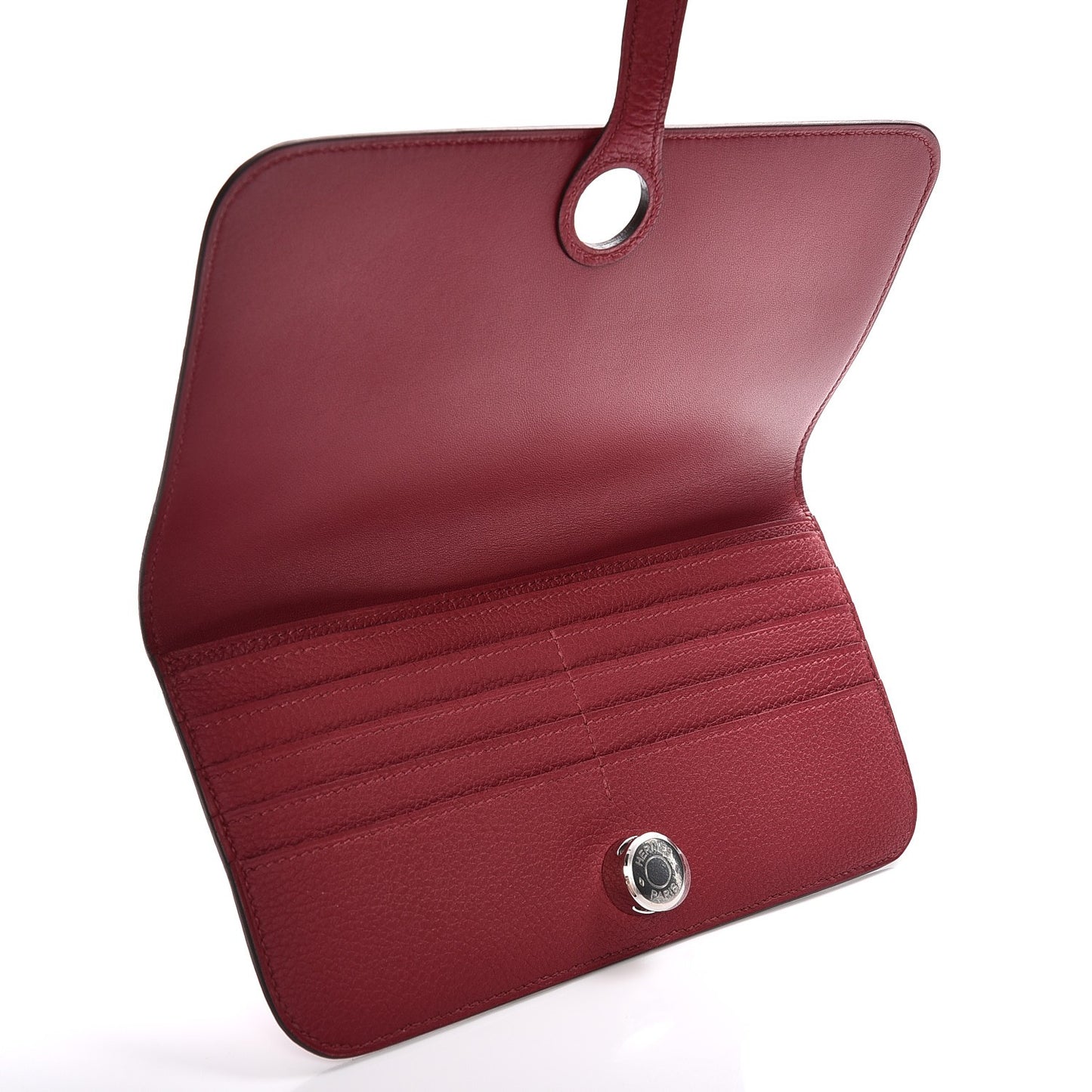 Togo Dogon Recto Verso Wallet Rubis