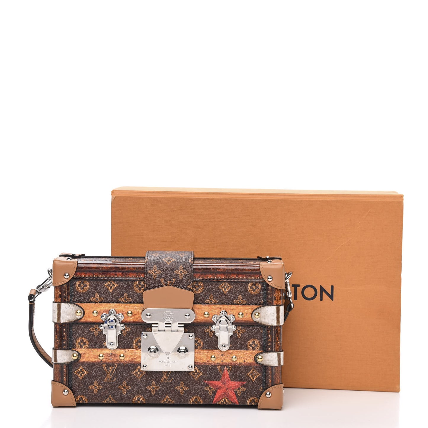 Transformed Monogram Petite Malle Time Trunk