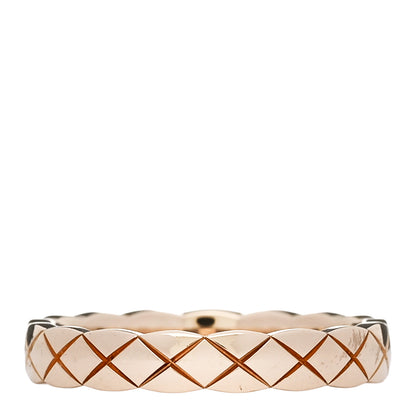 Chanel 18K Beige Gold Mini Coco Crush Ring 50 5.25 3 of 4