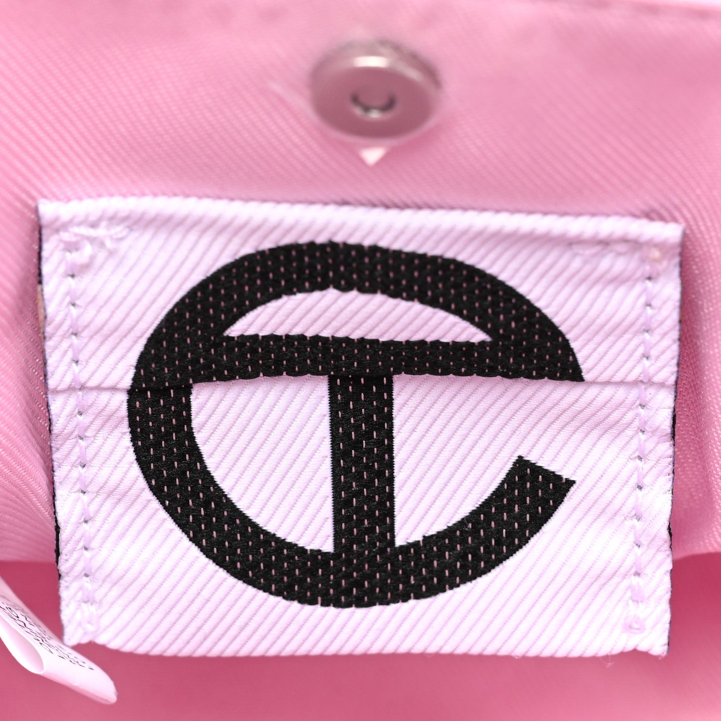 Vegan Leather Small Shopping Bag Bubblegum