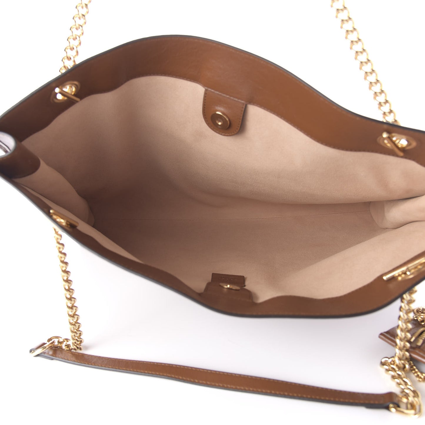 Calfskin Large Rajah Chain Tote Cuir