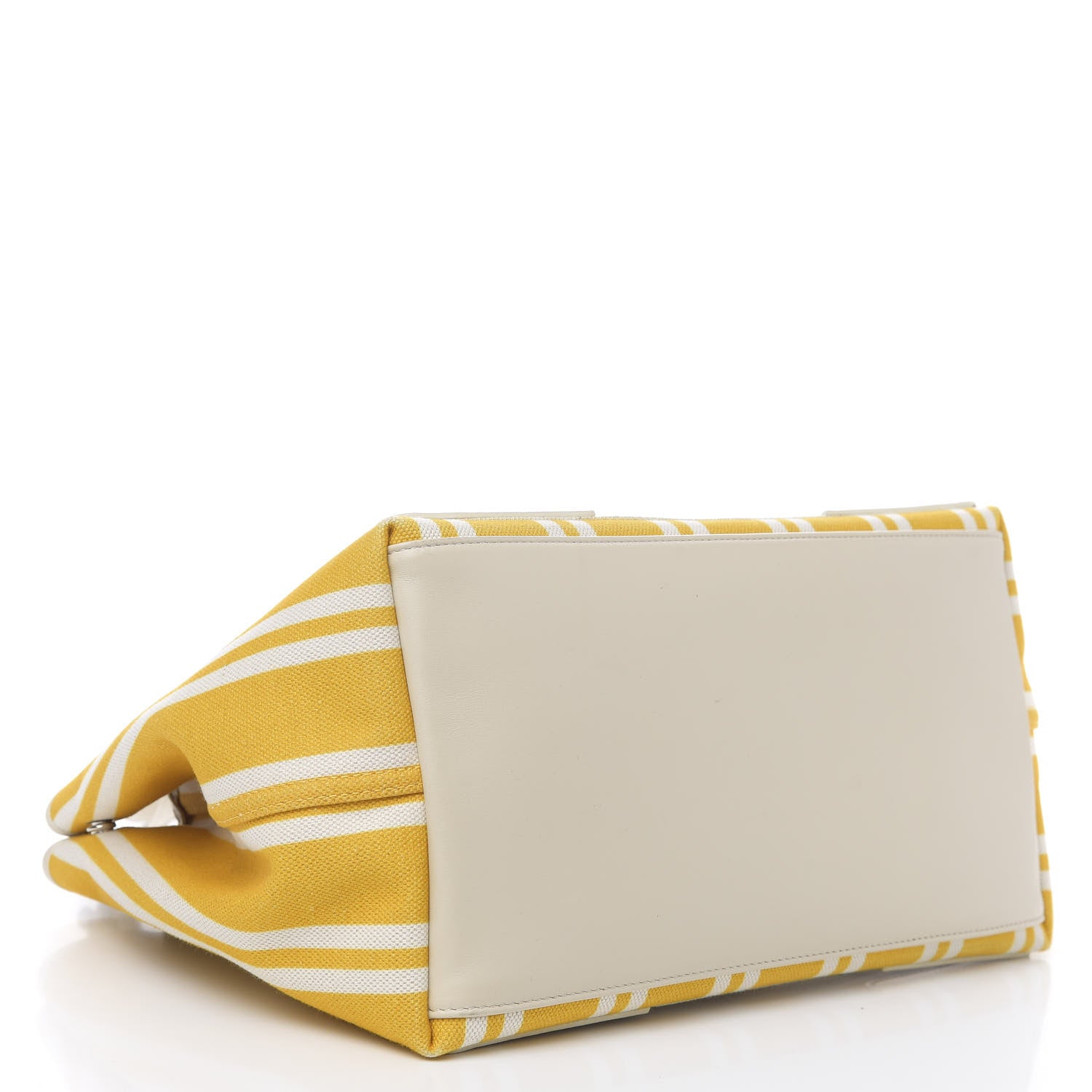 Balenciaga Canvas S Navy Cabas Yellow 4 of 14