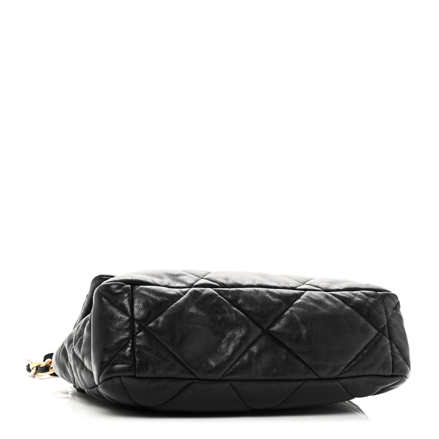 Chanel Lambskin Quilted Large Chanel 19 Flap Black 4 of 10
