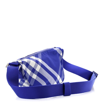 Burberry Nylon Check Shield Bum Bag Crossbody Knight 3 of 10