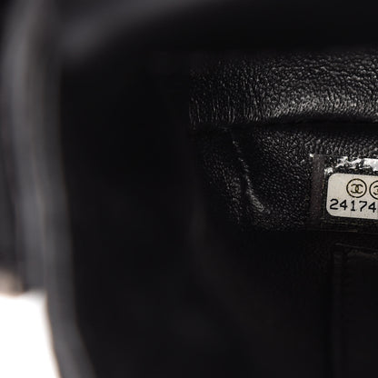 Chanel Calfskin Quilted Medium Rock My Shoulder Flap Black 9 of 10