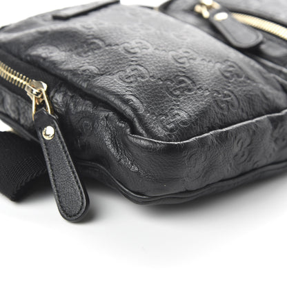 Gucci Guccissima Belt Bag Black 6 of 10