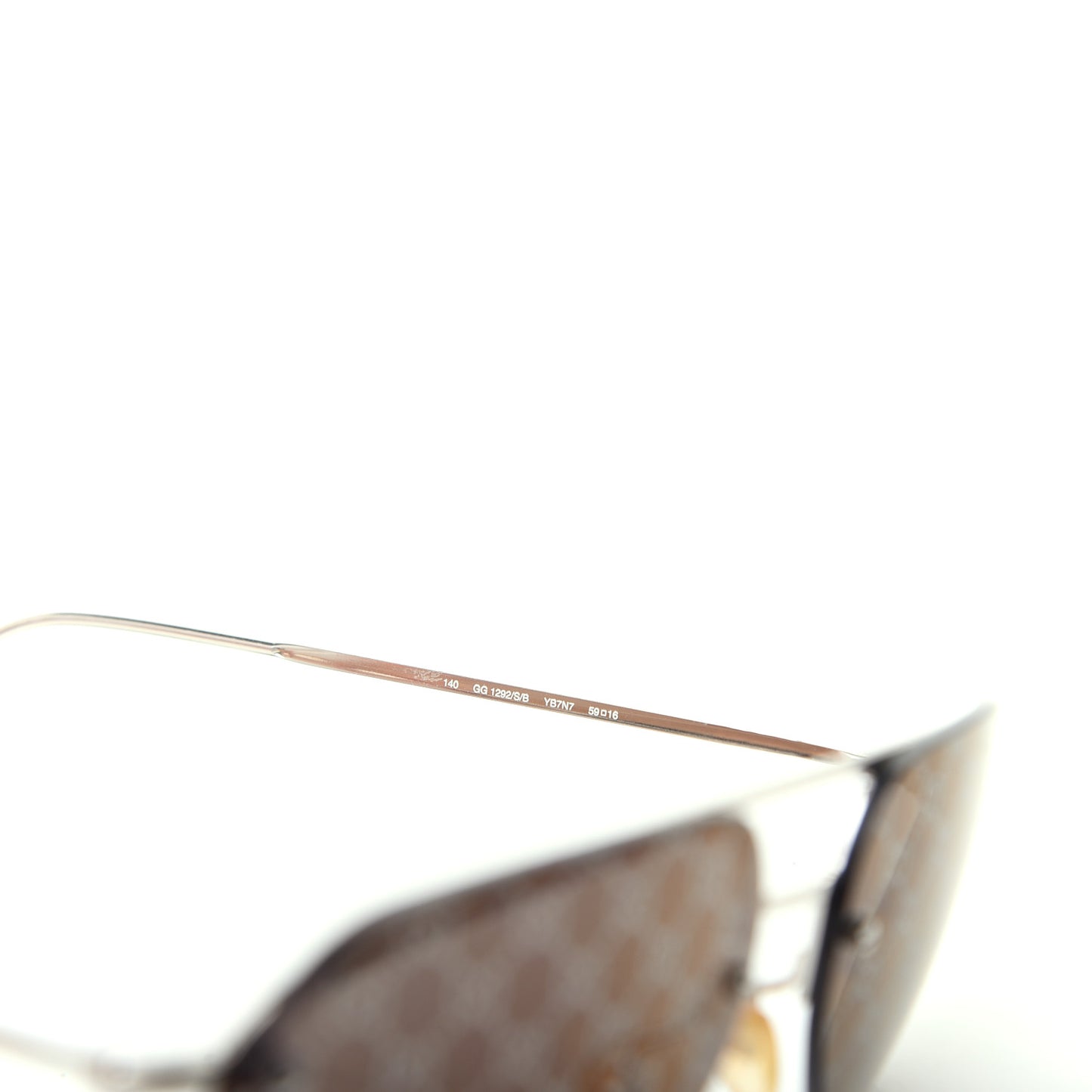 Mirrored GG Sunglasses GG 1292/S/B Brown