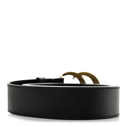 Gucci Calfskin Double G 40mm Belt 110 44 Black 2 of 8