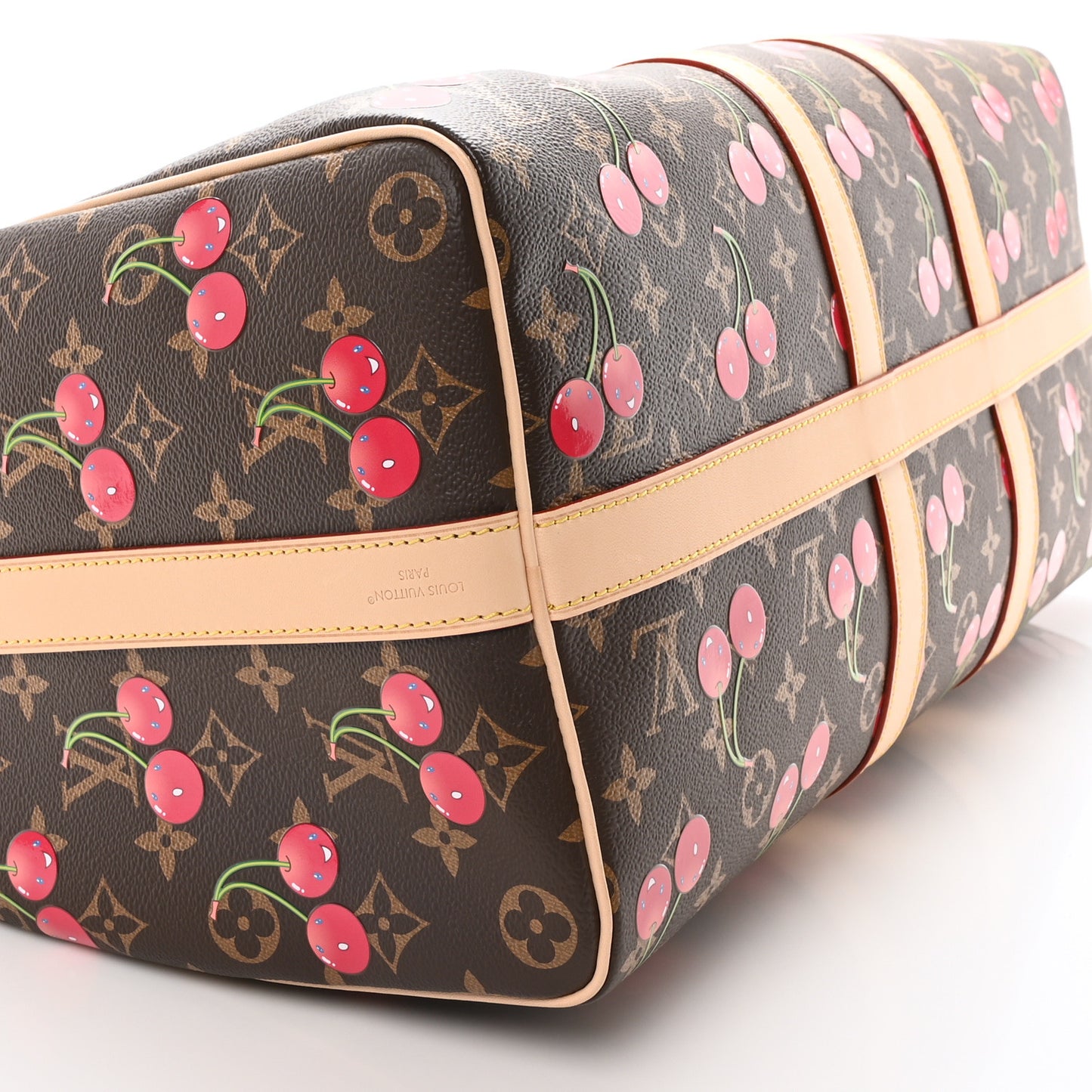 LV X TM Monogram Cerises Keepall Bandouliere 45