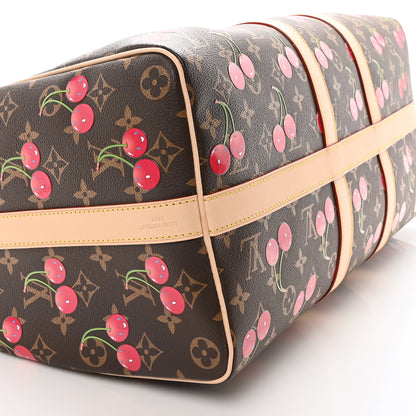 Louis Vuitton LV X TM Monogram Cerises Keepall Bandouliere 45 8 of 9