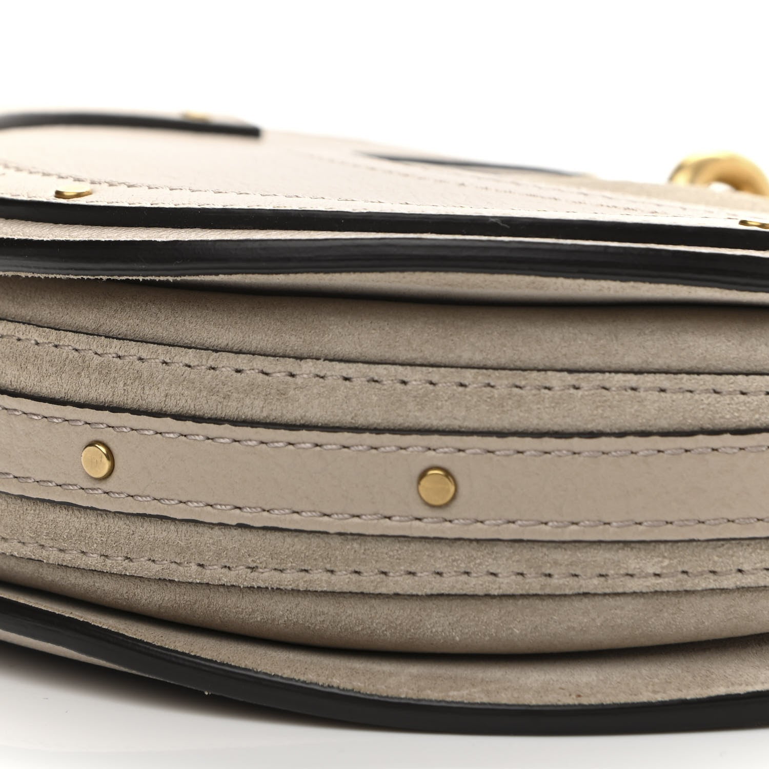 Chloe Calfskin Suede Small Pixie Bag Motty Grey 6 of 11