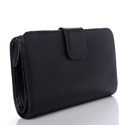 Prada Vitello Move Compact Wallet Black Lacca 3 of 8