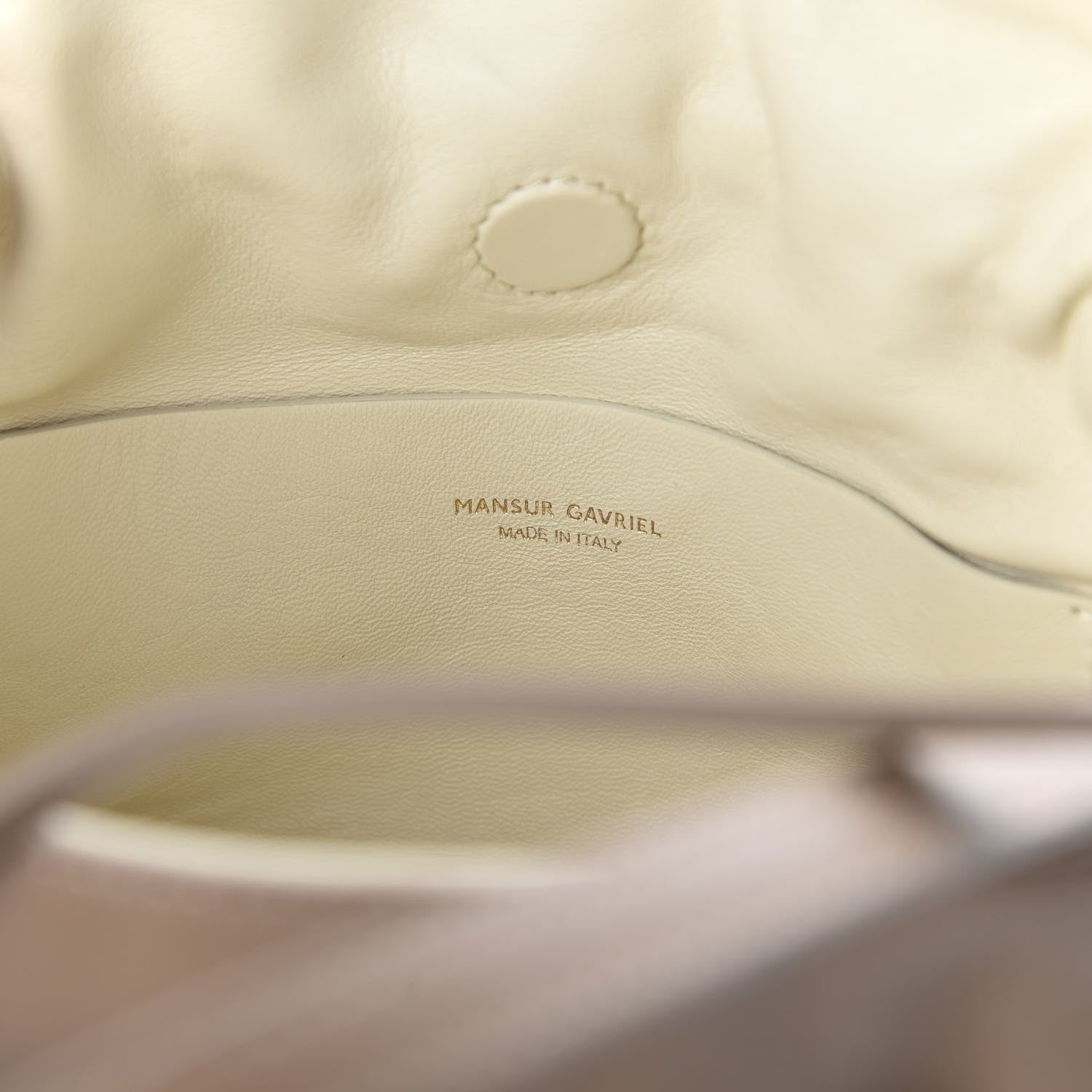 Mansur Gavriel Lambskin Mini Protea Biscotto 6 of 9