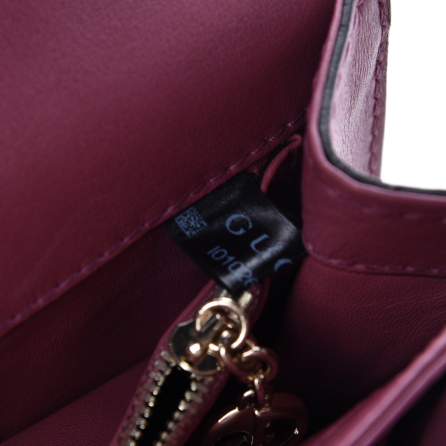 Gucci Calfskin Small 1973 Shoulder Flap Bag Peonia Flower 10 of 20