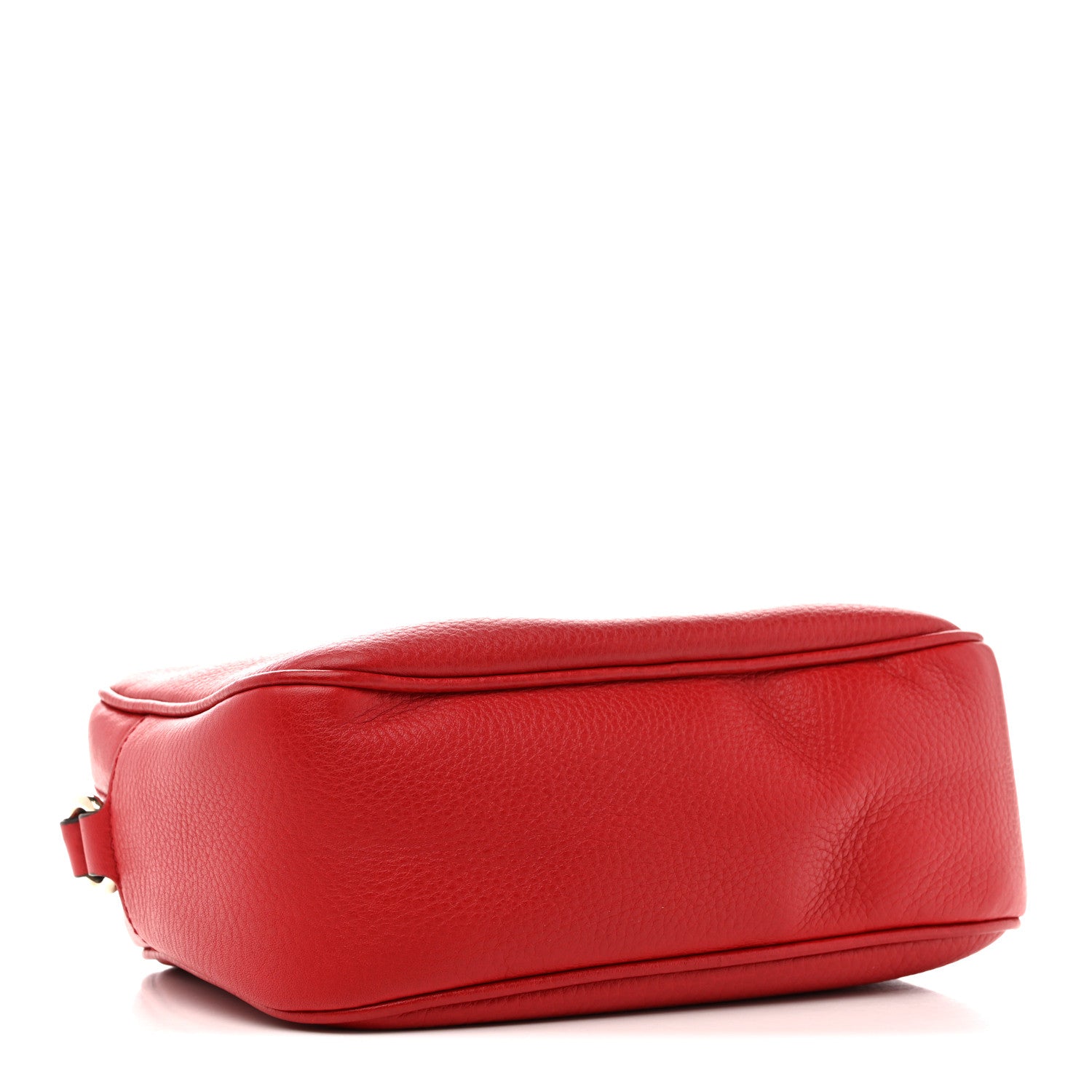 Gucci Pebbled Calfskin Small Soho Disco Bag Vibrant Red 4 of 12