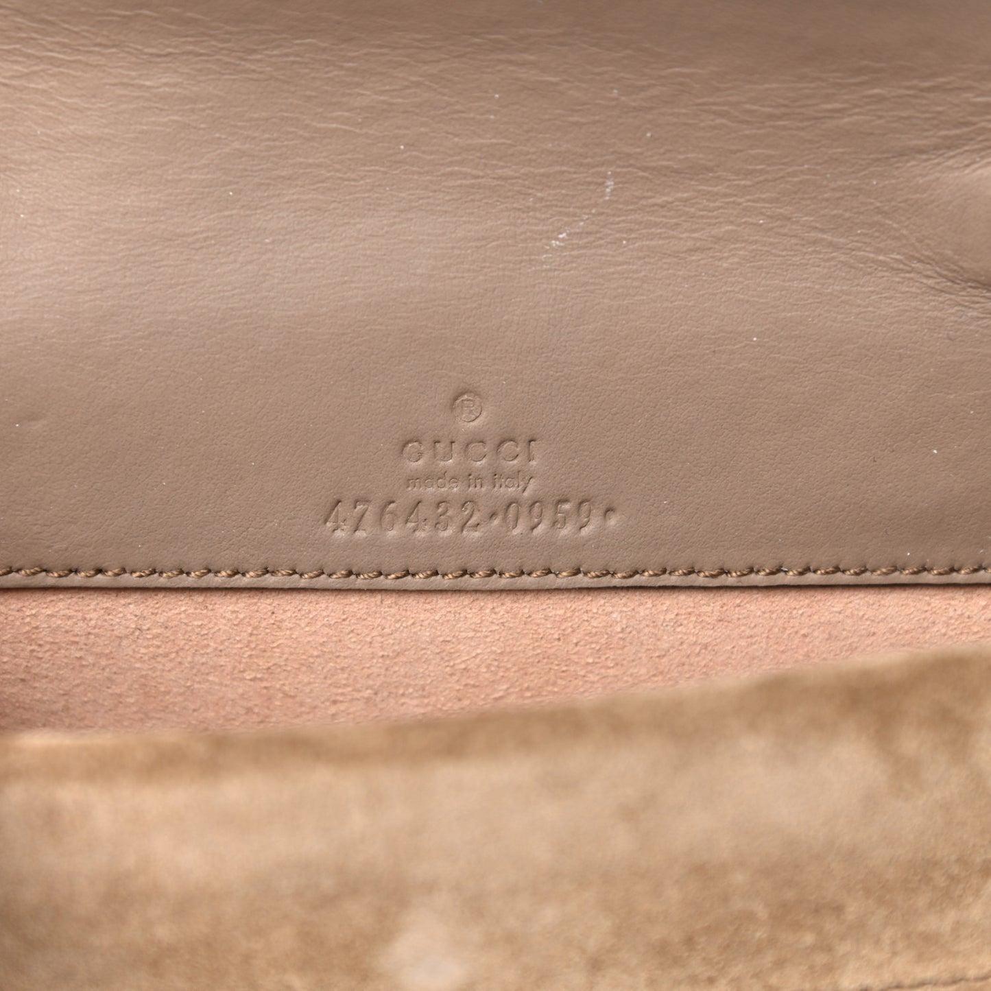 GG Supreme Monogram Super Mini Dionysus Shoulder Bag Taupe