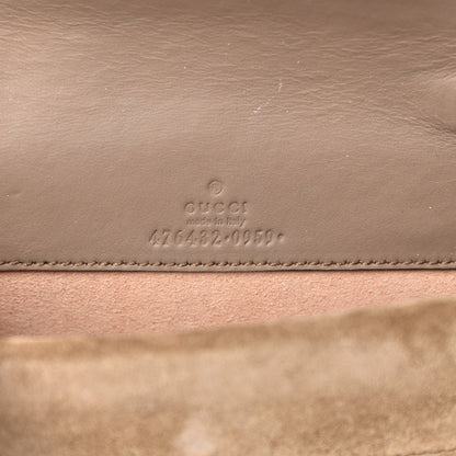 Gucci GG Supreme Monogram Super Mini Dionysus Shoulder Bag Taupe 6 of 10