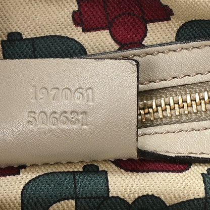 Gucci Guccissima Medium Hysteria Tote Ivory 7 of 13