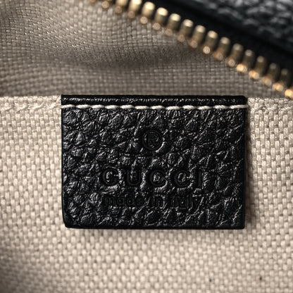 Gucci Pebbled Calfskin Small Soho Disco Bag Black 6 of 12