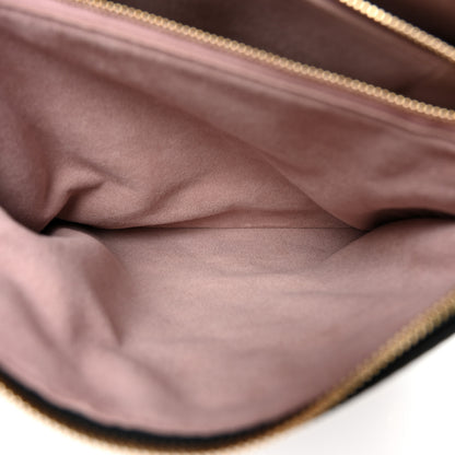 Louis Vuitton Lambskin Embossed Monogram Coussin PM Black 5 of 11