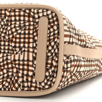 MCM Visetos Medium Liz Reversible Shopper Tote Beige 15 of 17