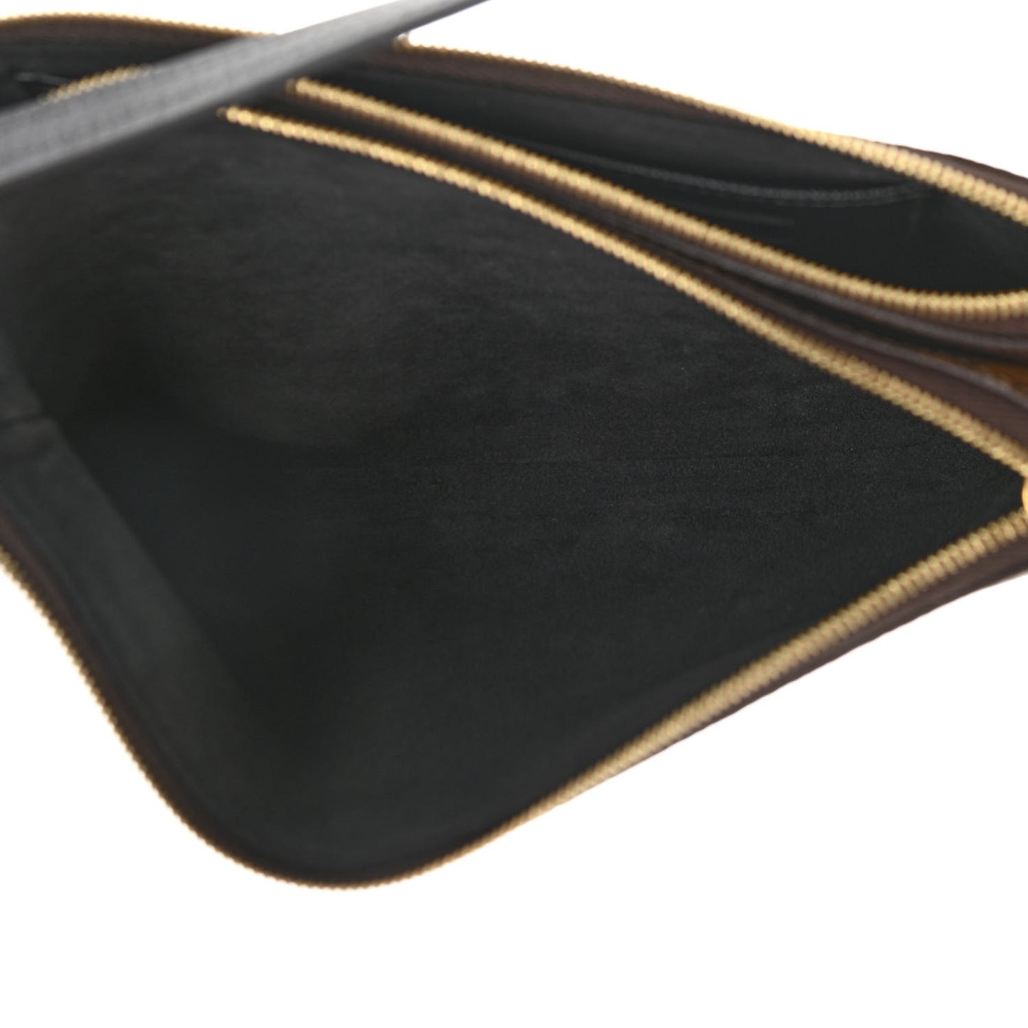 Reverse Monogram Giant Double Zip Pochette