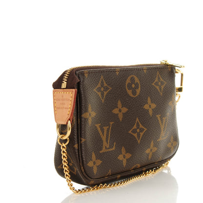 Louis Vuitton Monogram Mini Pochette Accessories 3 of 7