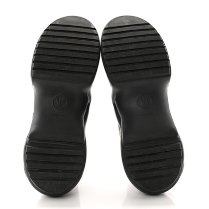 Louis Vuitton Calfskin Patent Monogram LV Archlight Sneakers 39 Black 5 of 11