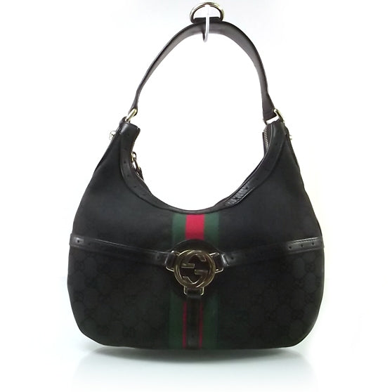 Monogram Reins Hobo Black