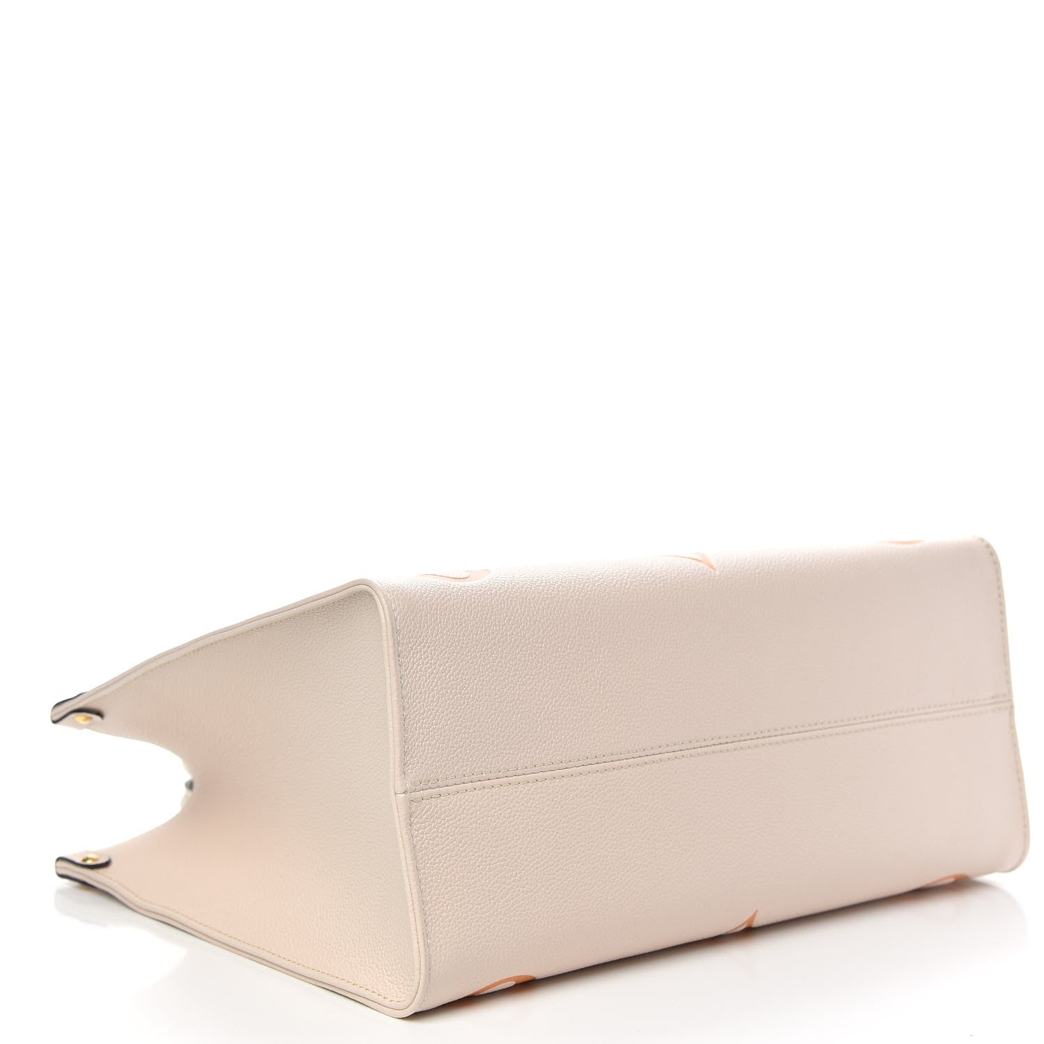 Louis Vuitton Empreinte Monogram Giant By The Pool Onthego MM Cream Saffron 5 of 11