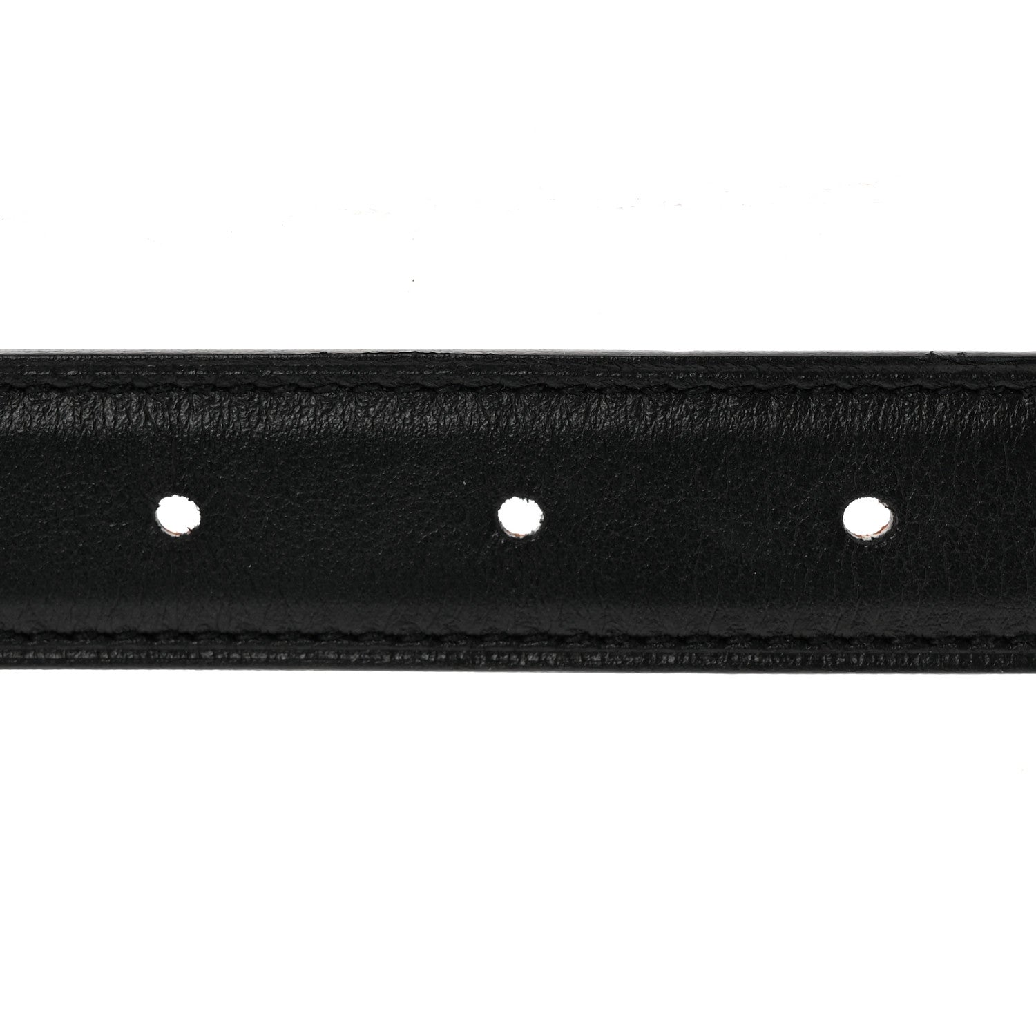 Hermes Swift Epsom 24mm Collier De Chien Belt 85/34 Black Gold 3 of 7