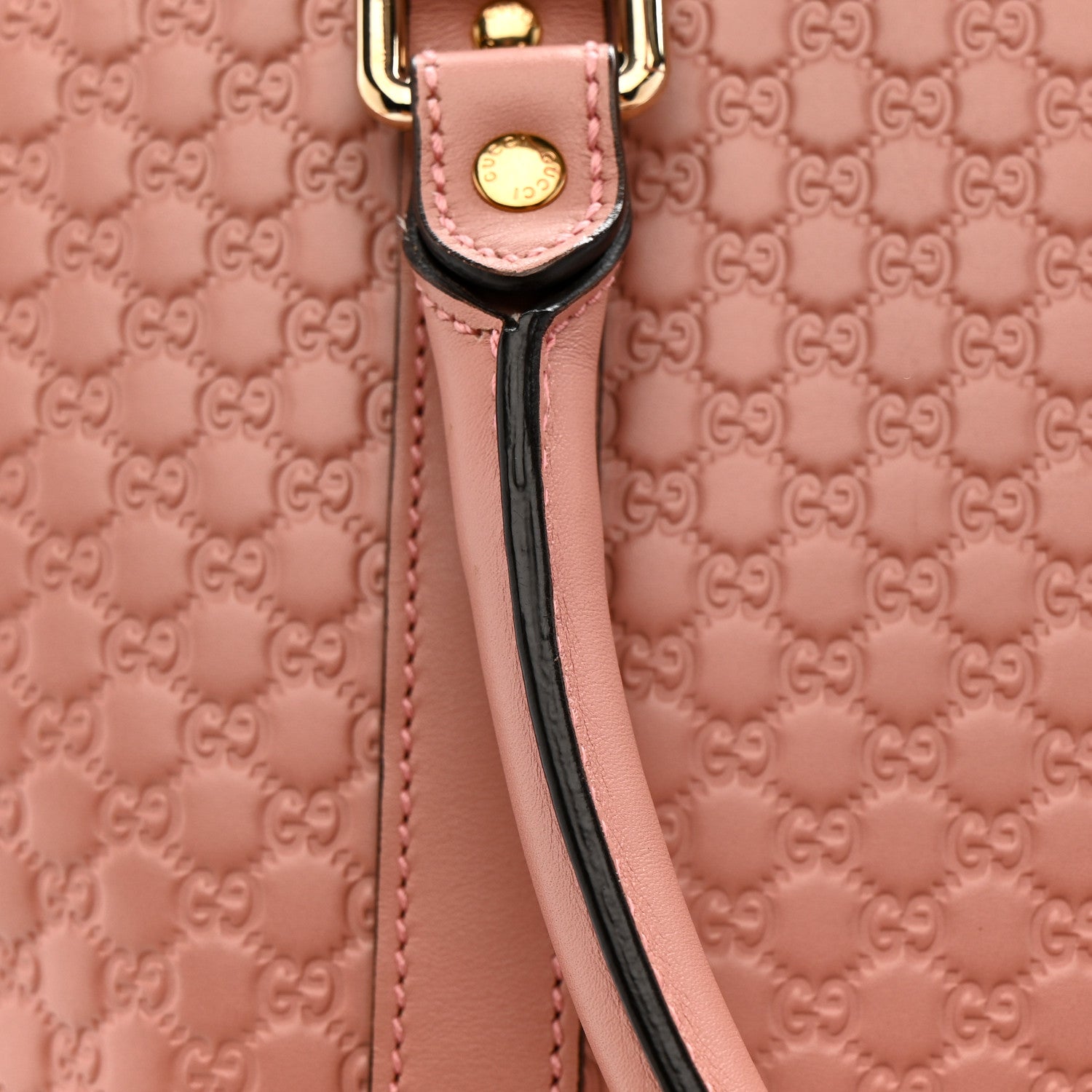 Gucci Soft Microguccissima Large Dome Satchel Soft Pink 12 of 17