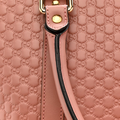 Gucci Soft Microguccissima Large Dome Satchel Soft Pink 12 of 17